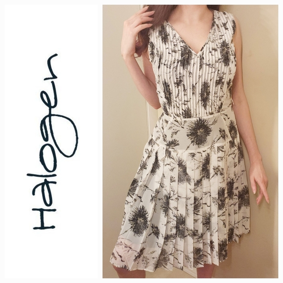 Halogen floral Dress 8P - Picture 1 of 6